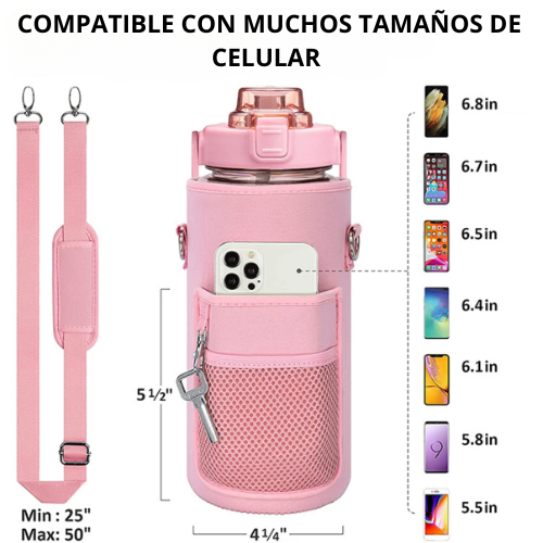 Termo calidad PREMIUM CON FUNDA Y ACCESORIOS