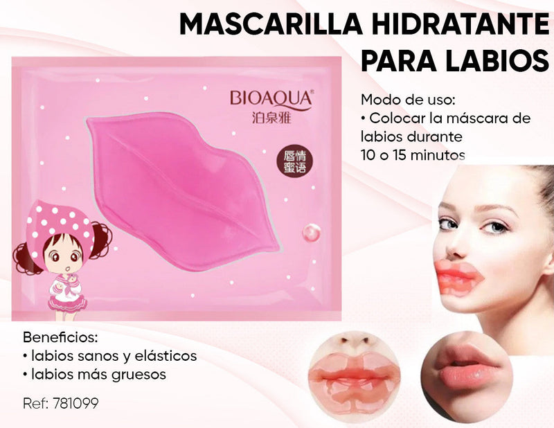 MASCARILLA HIDRATANTE DE LABIOS